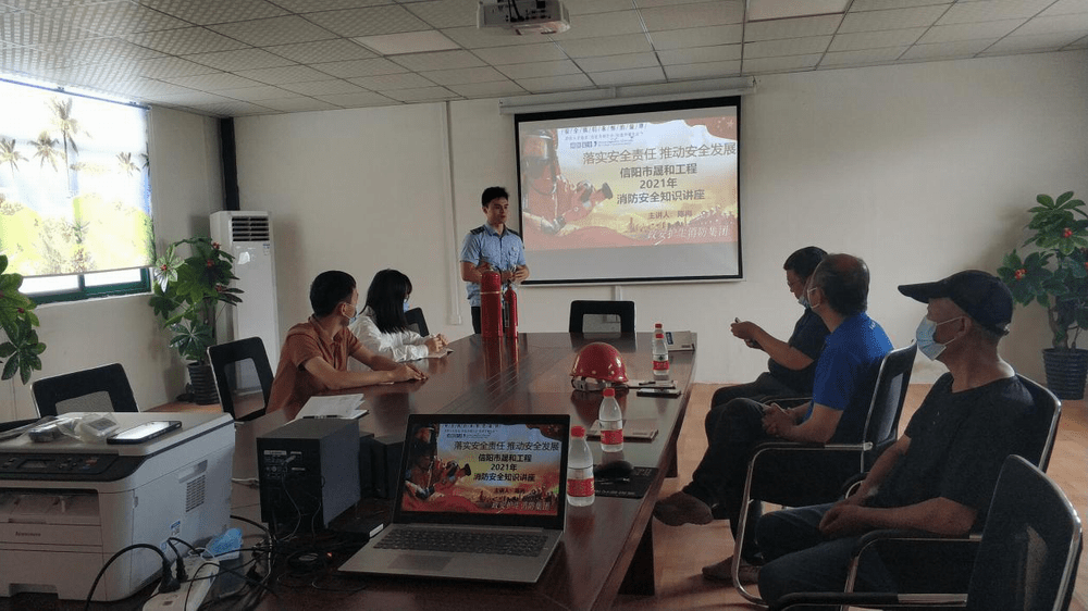 永和建設(shè)集團(tuán)王水拌合站開展消防安全知識(shí)培訓(xùn)